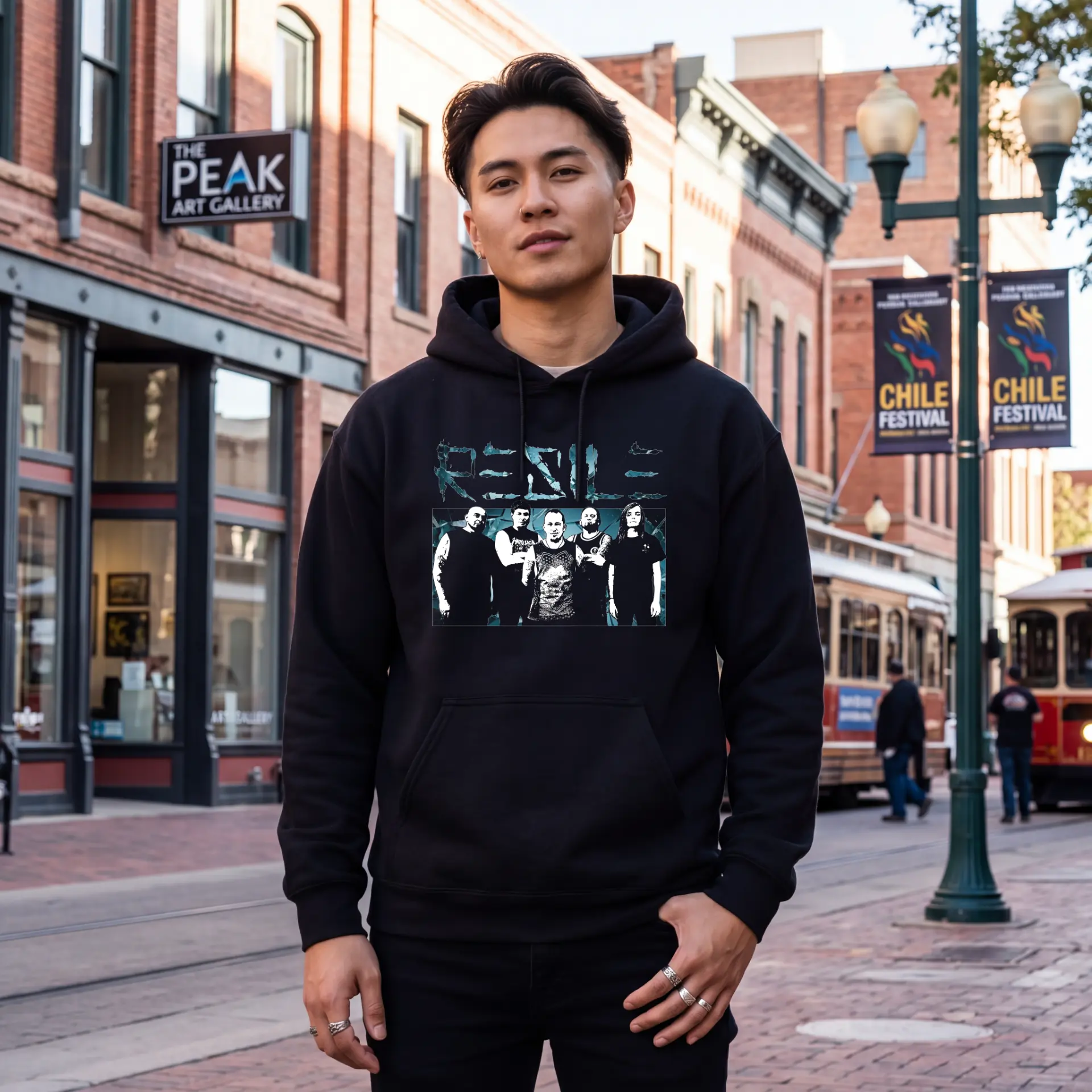 Portrait Logo Hoodie