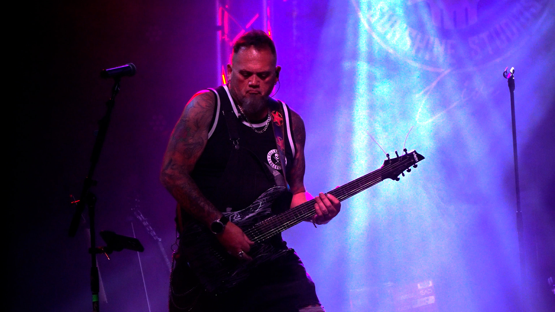 Dave May — Lead Guitar of Resile performing live