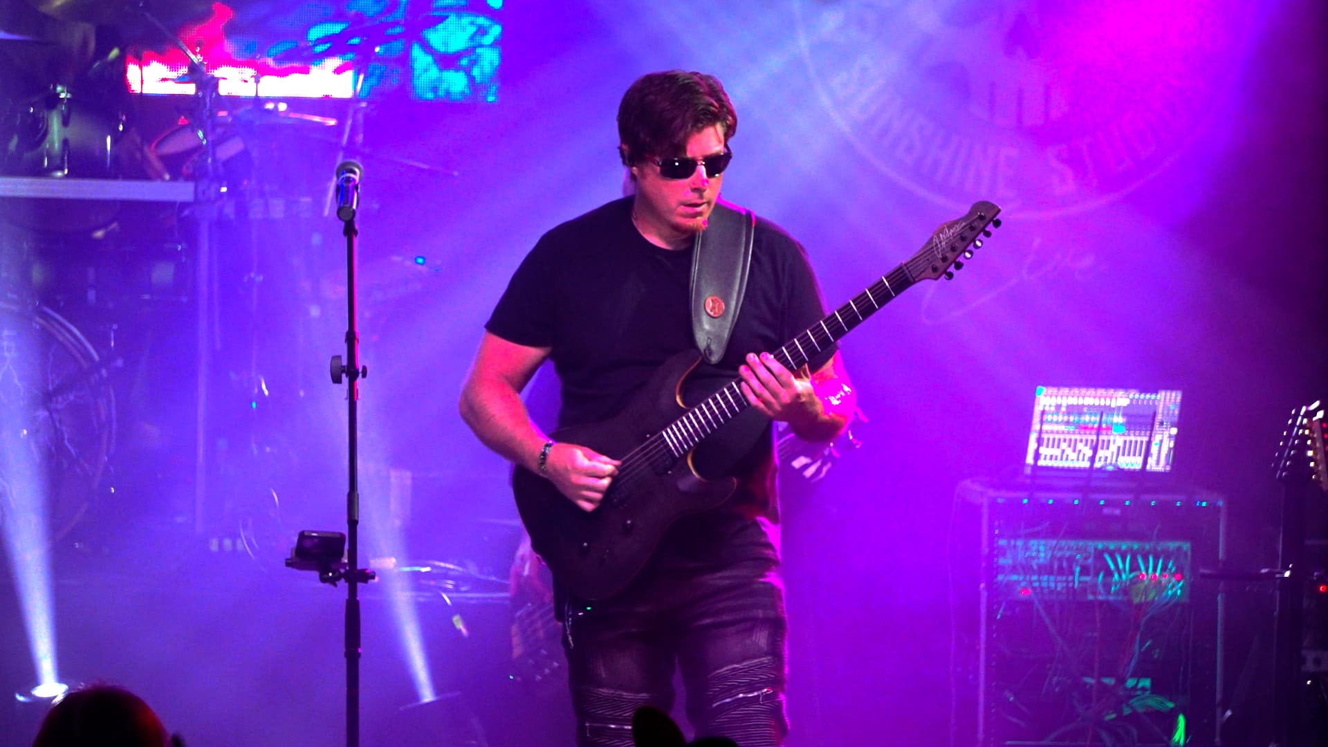 Phil Welch — Rhythm Guitar of Resile performing live